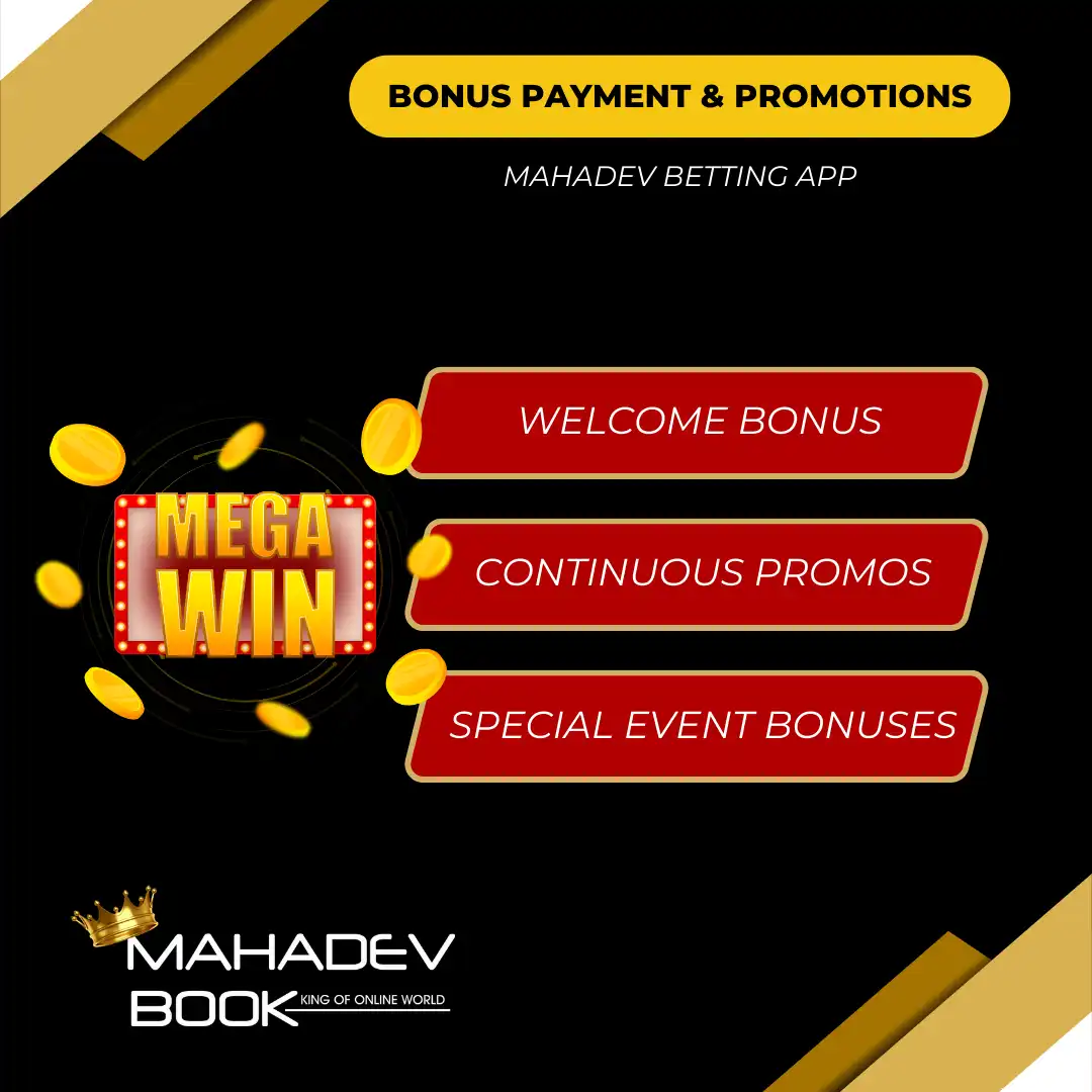 bonus payment at mahadev betting app