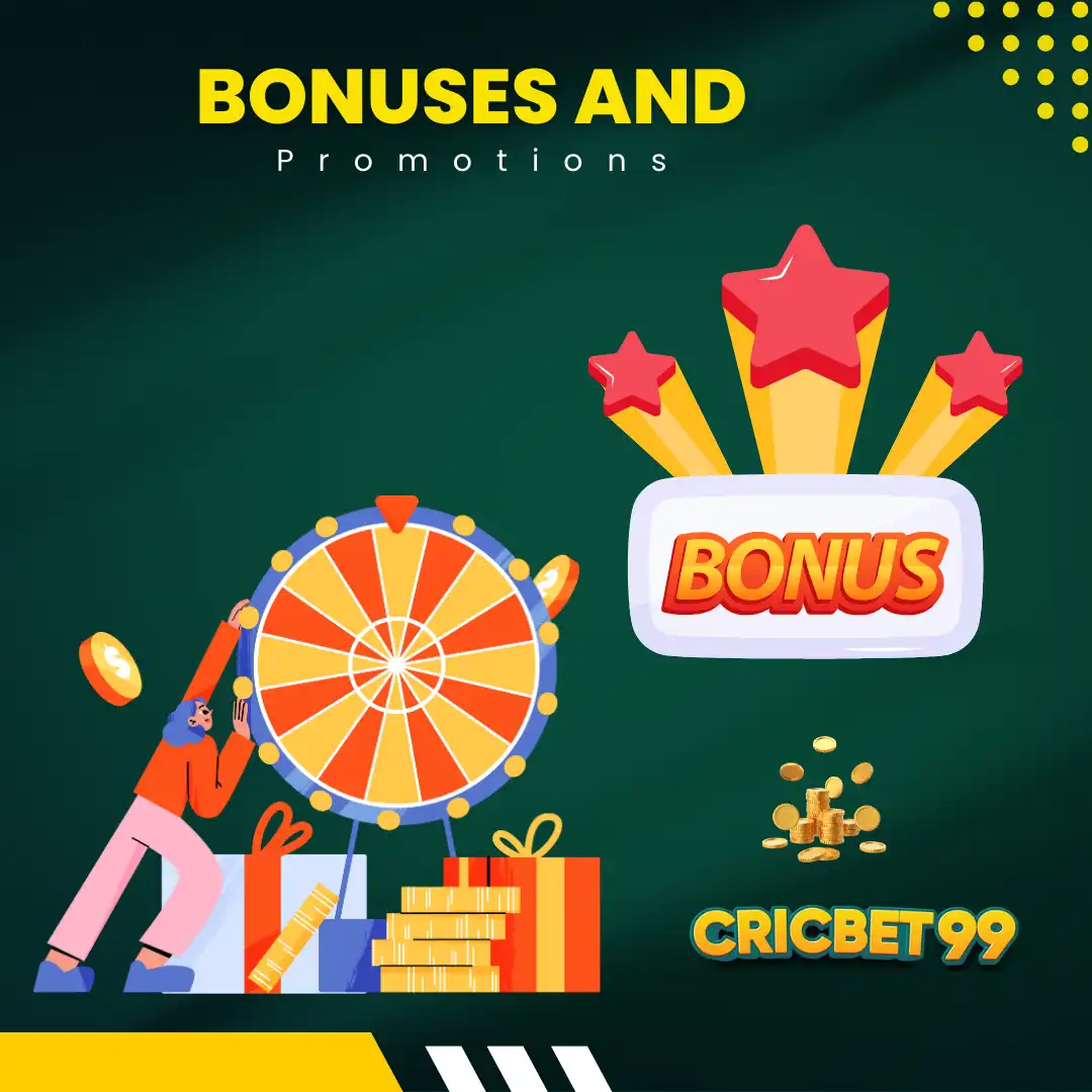 bonuses and promotions at cricbet99