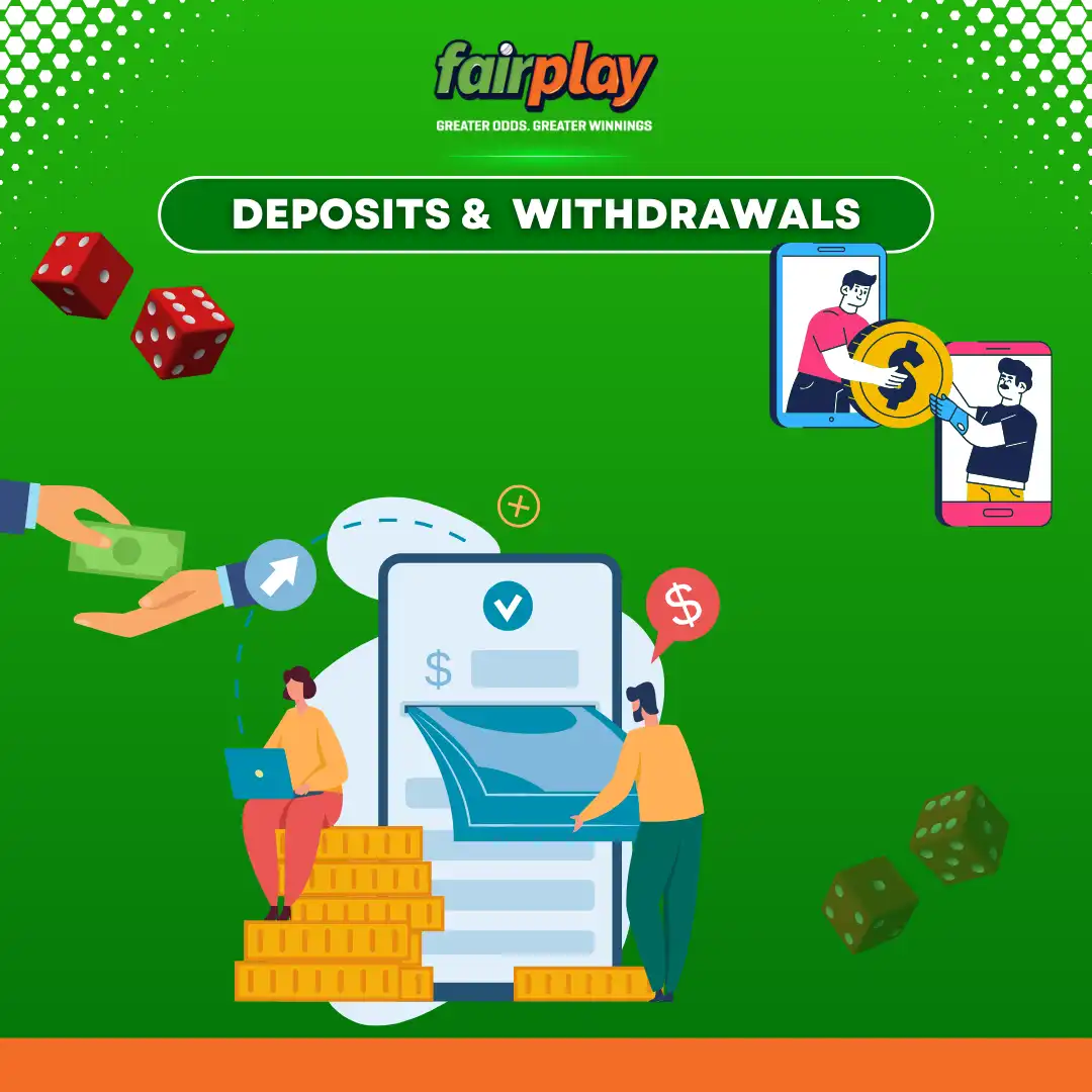 deposit and withdrawals