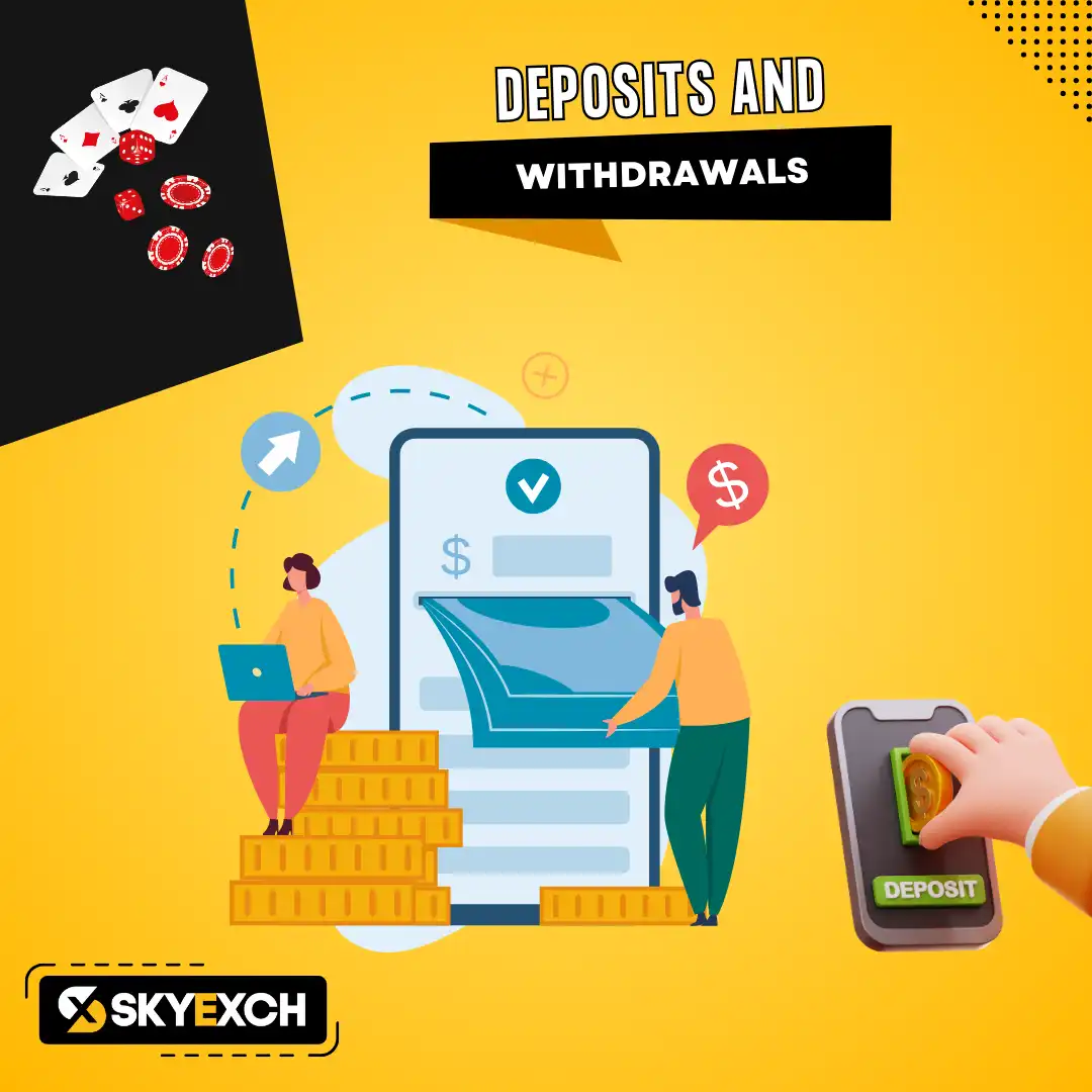 deposit and withdrawals sky exchange