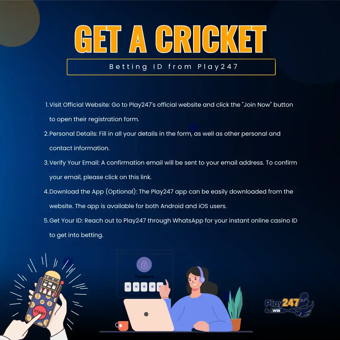 get a cricket betting id from play247