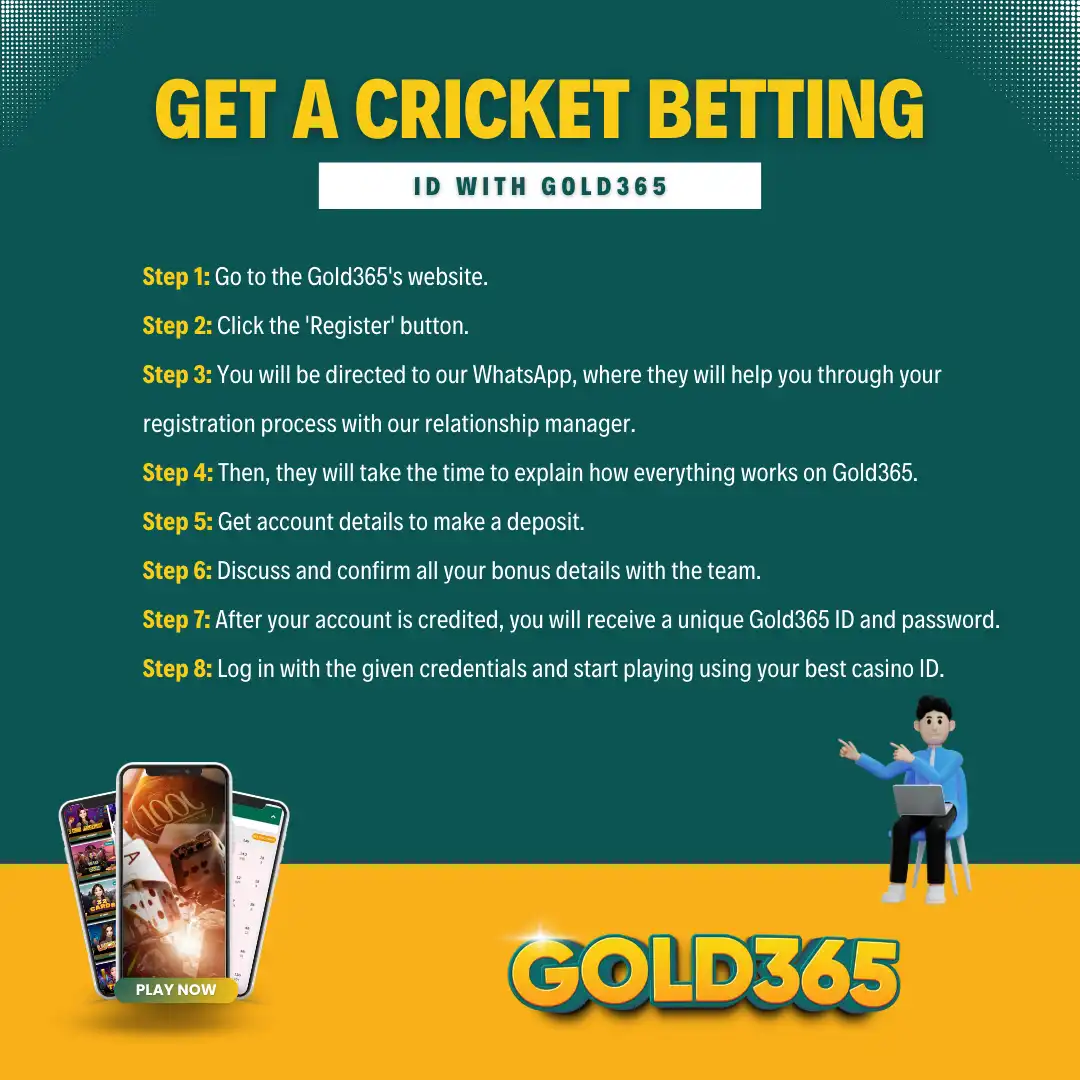 get cricket betting id with gold365