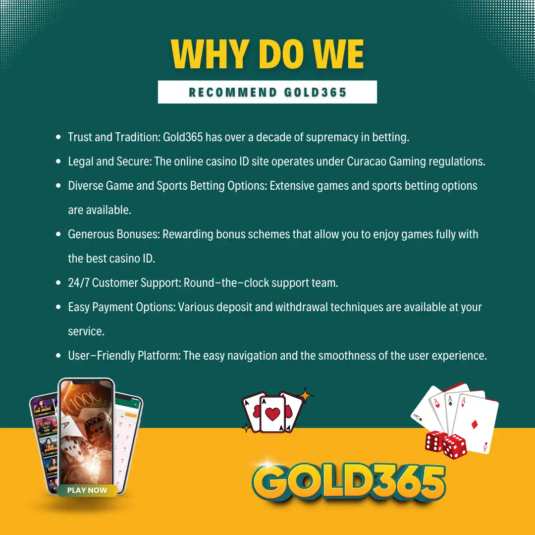 why do we recommend gold365