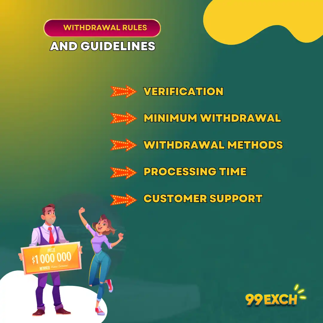 withdrawal rules 99exchange